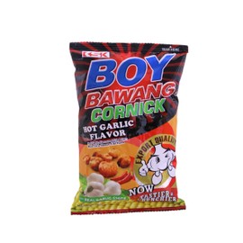 Boy Bawang Cornick Hot Garlic Flavored Fried Corn, 100g/3.5 oz. Bag {Imported from Canada