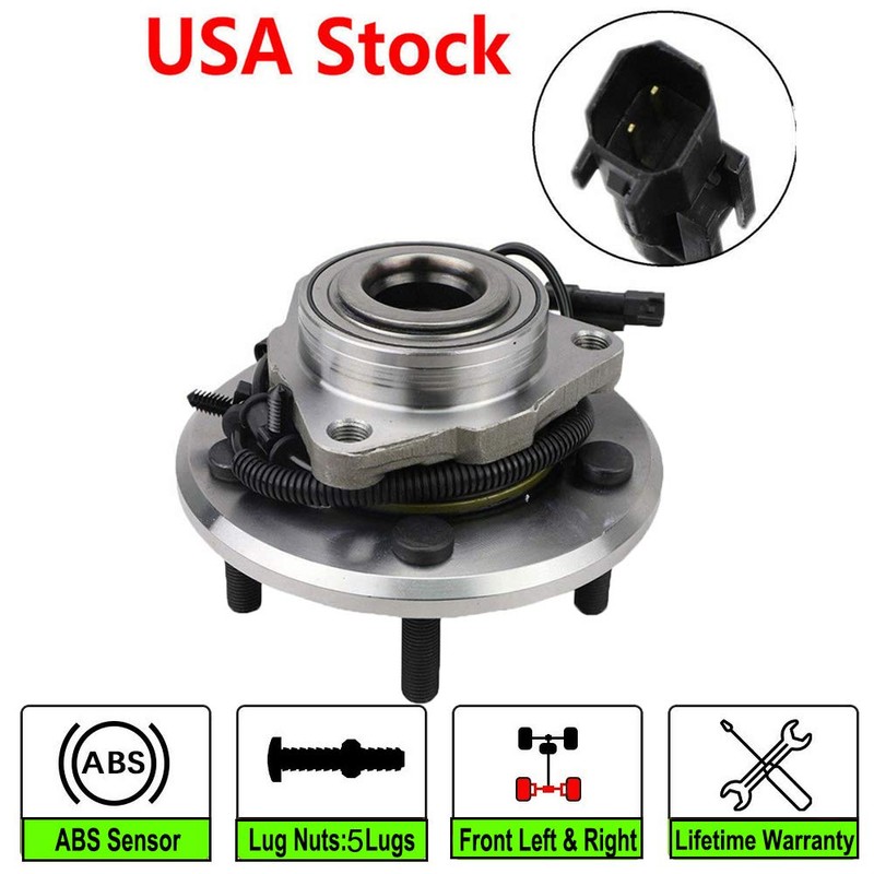 MotorbyMotor 515151 Front Wheel Bearing and Hub Assembly w/5 Lugs