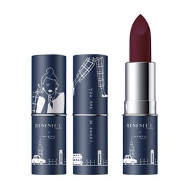 Rimmel (リンメル) Marshmallow Look Lipstick MO Lipstick 029 Deep Bordeaux, 0.13 oz (3.8 g) (x 1)