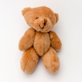 NEW 1 X BROWN Teddy Bears 12cm - Cute Cuddly Soft - Gift Present Birthday Xmas