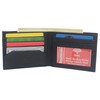 MARSHAL RFID Blocking Black Bifold Leather Wallet