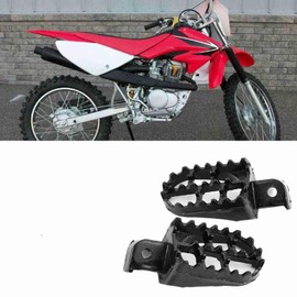 Aluminum Alloy Foot Pegs Fits CRF 50/70/80/100 Pit Dirt Bikes and XR50 XR70 Pit Dirt Bikes, Default