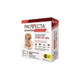 Provecta Advanced Flea & Tick Treatment for X-Large Dogs Ove55lbs 4 Month Supply