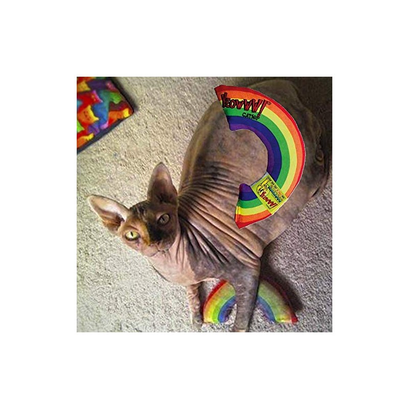 Yeowww! Catnip Toy, Rainbow (New Version)