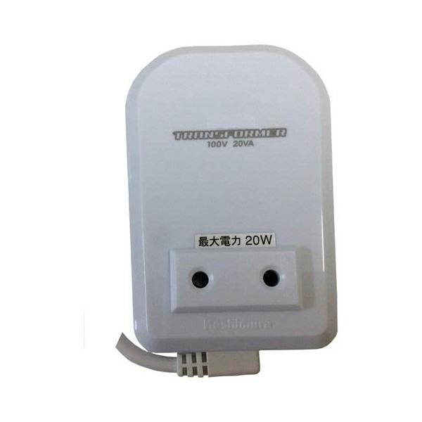 Kashimura WT91J Domestic Thin Transformer 100V/220-240V/20VA