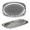 20PK 14" Disposable Oval Foil Platters Serving Trays Catering Party
