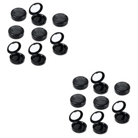 Healeved 16pcs Empty Makeup Cases for Eyeshadow Storage Lightweight Diy Organizer for Travel for Cosmetics Lipstick and Blush