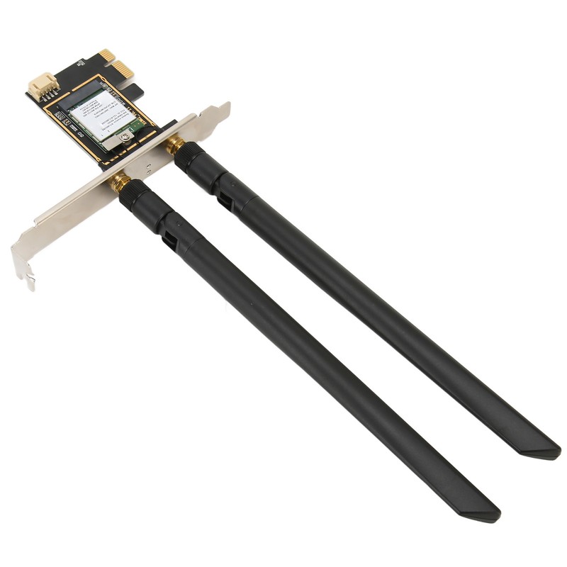 PCIe Network Card 1800Mbps BT5.2 2.4G/5Ghz Dual Antenna MU MIMO