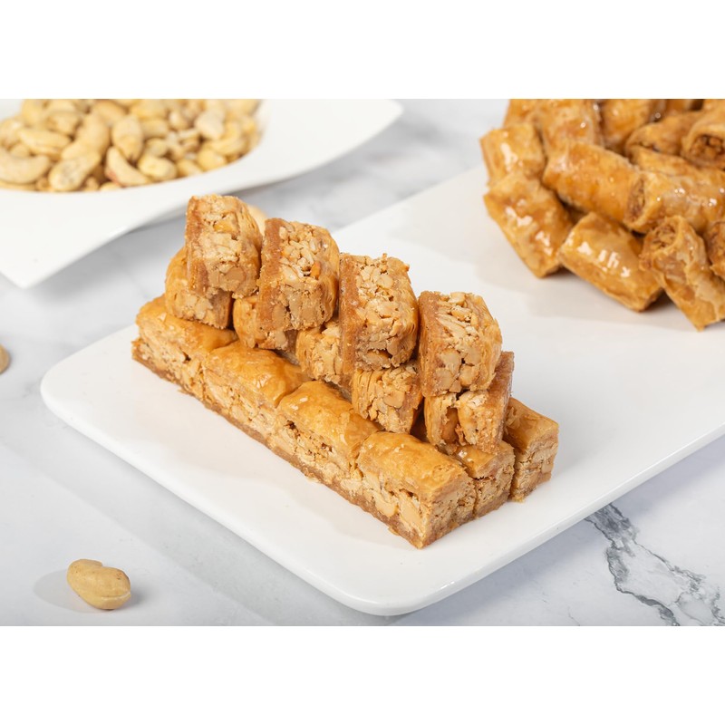Snacklava Cashew Baklava Bites - 6 Pack (3 Pieces per