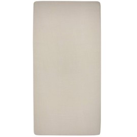 Meyco 564006 Jersey Fitted Sheet Baby Bed 100% Cotton 60 x 120 cm Sand