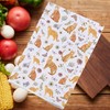 MYSOMY Orange Tabby Cat Kitchen Towels Orange Tabby Cat Gift