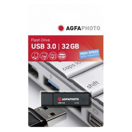 AgfaPhoto 10570 32 GB USB 3.0 Flash Drive - Black