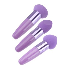 Minkissy 2sets Practical Makeup Sponges Makeup Puff Pens for Foundation Concealer 3pcs*2