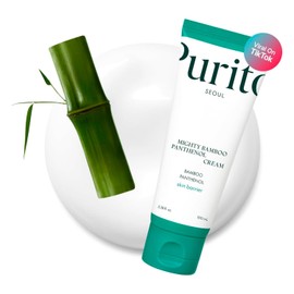 PURITO crema hidratante facial y corporal con bambú y pantenol 100 ml - crema facial ligera no grasa - skin care hidratación intensa
