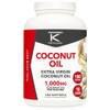 Ketologic- “Aceite de Coco (180 cápsulas) (1,000MG de Aceite de