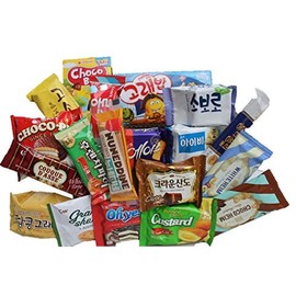 KOREAN PREMIUM SNACK BOX_Assorted Package Popular Deluxe Korean Brand Snacks and More! Perfect for GIFT | College Care Package | Gift Care Package (19 packs)