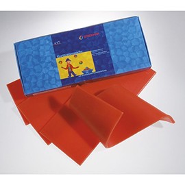 Stockmar Modelling Beeswax - Single Colours - 4 Panels 240 x 100 x 6 mm, Carmine Red