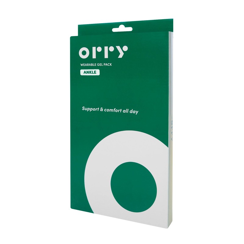 ORRY Ankle Wearable Gel Pack - Heat & Cold Therapy