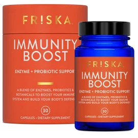 Friska Immunity Boost Enzyme & Probiotic Support, 30 CT