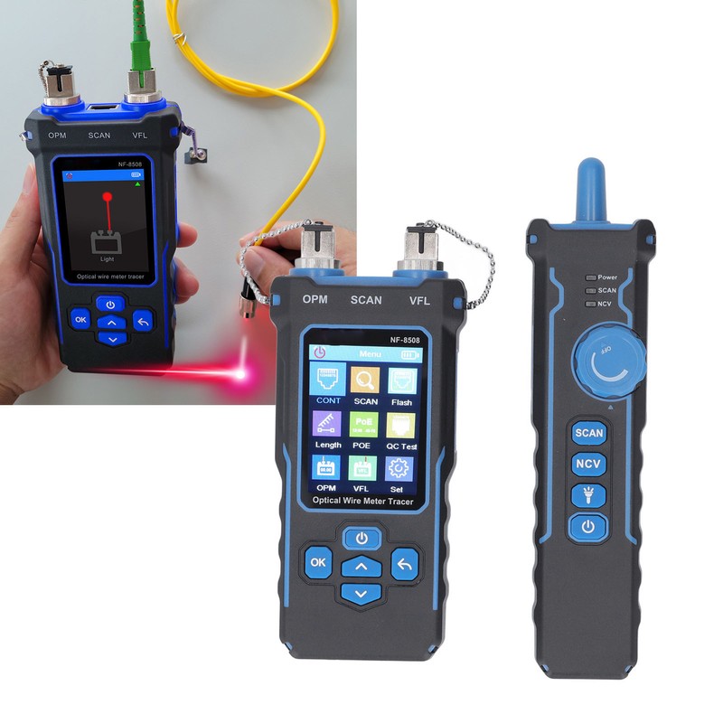 Network Wire Finder Optical Wire Meter Tracer Digital Fiber Optic