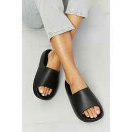 NOOK JOI In My Comfort Zone Slides in Black - color: Black, size: 10