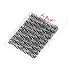 Individual Cluster for Eyelash Extension, 20D, 0.07, D-curl, 15mm, Individual Cluster Artificial Eyelashes, Eyelashes for Beginners