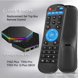 Fernbedienung für Set Top Box, Bewinner Ersatz Set Top Box STB Fernbedienung für T95Z Plus T95U Pro T95V Pro Q Plus QBOX