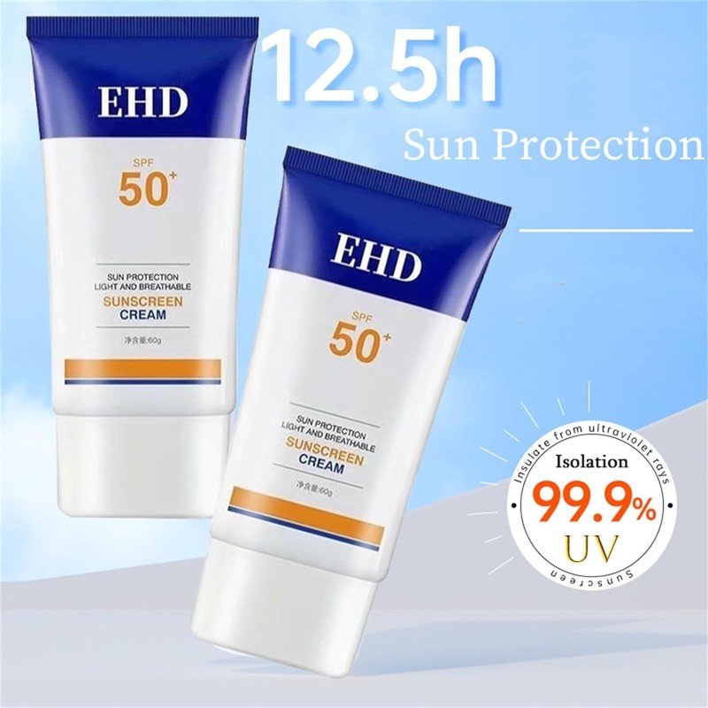 2Pcs EHD Sunscreen, Sunscreen for Face Spf 50, EHD Sunscreen