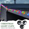 XIZAO Gutter Hooks Outdoor Light Clips Plastic Lights Hanger Hooks