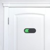 2Pcs Privacy Sign, Vacant Occupied Door Sign, Blank Slider Door