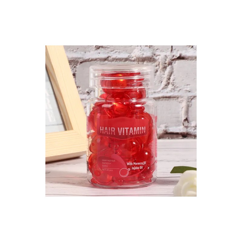 Cuidado Del Cabello Cápsulas Vitaminas Hidratante Anti