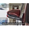 LAUBDGIE Left Driver Side Mirror Cover Cap Compatible with Toyota