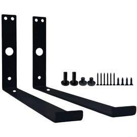 Shelf Brackets for Suncast Sheds,Iron Shelf Accessory Outdoor Sheds Storage,with EZ Bolt Assembly,Brackets Only (2)