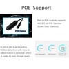 REVODATA Ultra HD 8MP Mini POE IP Camera,4K Small Indoor