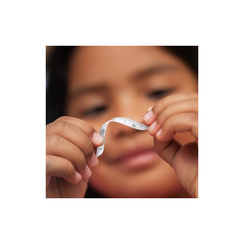MAGICLULU 2 Cintas Métricas Cuadradas Portátiles de 2 M, Mini