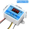 diymore Digital Temperature Controller AC 110V-220V Microcomputer Thermostat Controller Switching