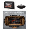 Foxrino 3 Pack Tool Pouch Zipper Bag, Heavy Duty Small