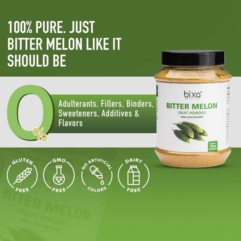 bixa Botanical Bitter Melon Powder | Ayurvedic herb Helps Improve