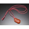 [Stone Street] AAA Carnelian Hikyu Red Cord Necklace Natural Stone
