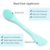 MSQ Silicone Face Mask Brush, Soft Facial Cleansing Scrubber, 2