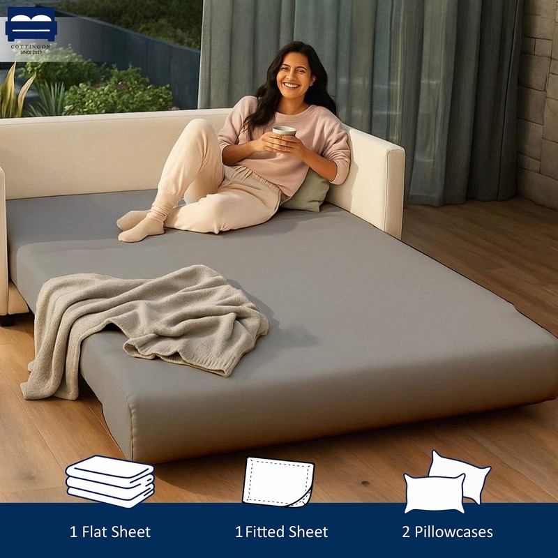 Sleeper Sofa Bed Sheet Set - 4 PC's Sleeper Sofa