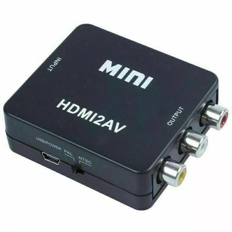 Unbranded HDMI To RCA AV Adapter Converter Cable CVBS 3RCA