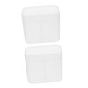 STOBAZA Cotton Pad Organizer Storage Box Holder for Nail Tools