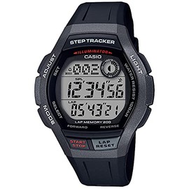 Casio WS-2000 Watch Casio Collection, Black, Newest model