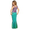 Boland - Kids Girls Mermaid Long Dress and Tiara Sequin