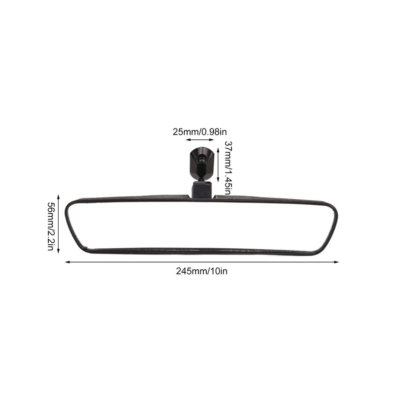 Espejo Retrovisor para Coche de 10 Pulgadas, Espejo Retrovisor Interior