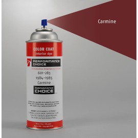 Mid America Motorworks 1984-1985 Corvette C4 Carmine Red Color Coat Interior Refinish 12oz Spray