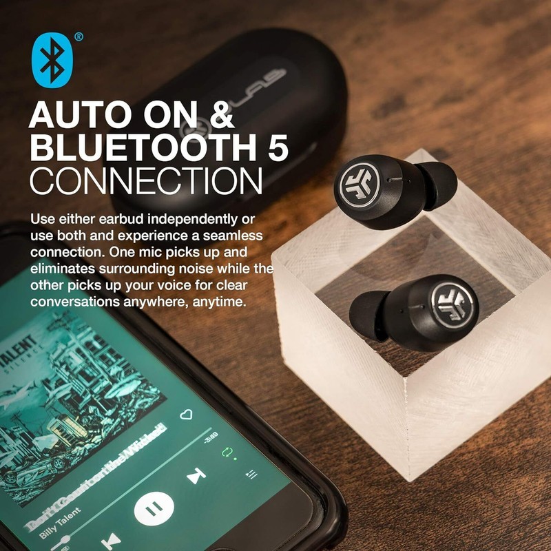 JLab JBuds Air ANC True Wireless Earbuds Black