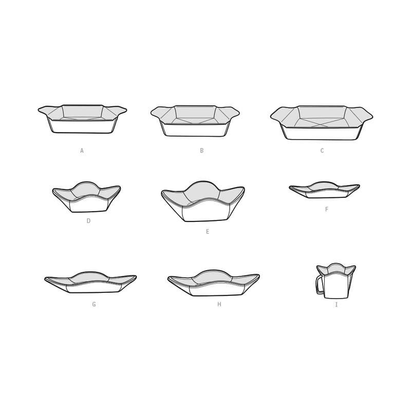 Simplicity Kitchen Cozies Sewing Pattern Kit, Code S9733, One Size,