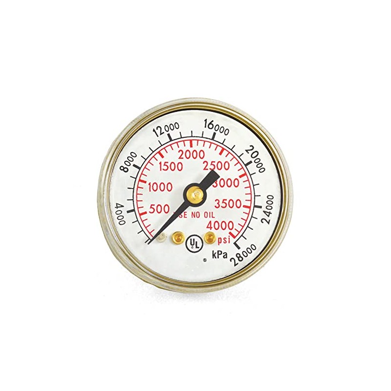 1-1/2" x 4000 PSI Welding Repair Replacement Gauge for Victor